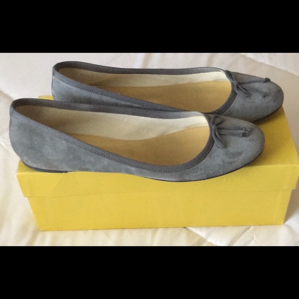JCrew Marjorie Suede Ballet Flat